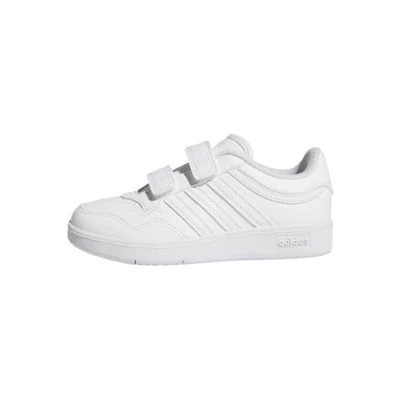 Afbeelding van adidas Mixte enfant HOOPS 4.0 SHOES, ftwr white/ftwr white/core black, 30 1/2 EU
