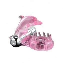 Afbeelding van Vibrating Cock Ring Love Dolphig Pink