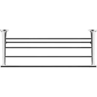 Afbeelding van Duravit Starck T handdoekrek 61x23.2cm chroom