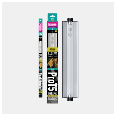 Afbeelding van Arcadia Pro T5 Uvb Set Shadeweller Arboreal 2.4% Verwarming 8 Watt
