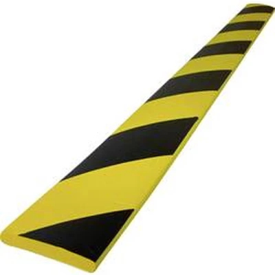 Afbeelding van VISO PU5020 NJ Beschermprofiel zwart/geel (l x b h) 750 60 10 mm