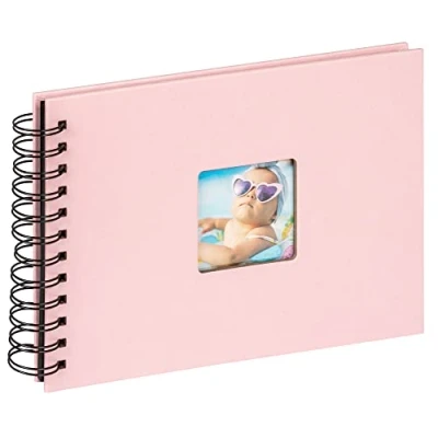 Afbeelding van walther Design SA 109 BR Fun Baby spiraalalbum, 23 x 17 cm, roze