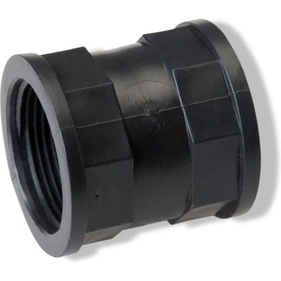 Afbeelding van Recht verbindingsstuk met schroefdraad connection part screw 3/4 inch Velda