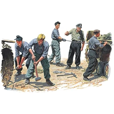 Afbeelding van MiniArt 35319 German Tank Repair Crew 1:35