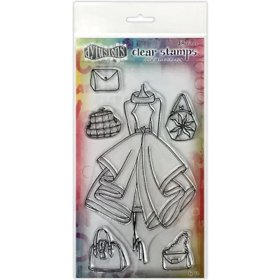 Afbeelding van Dylusions couture Clear stamps Lamallen who lunch