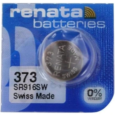 Afbeelding van Renata SR916SW 373 Lithium knoopcel, gemaakt in Zwitserland