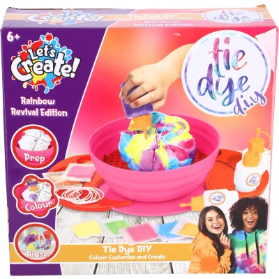 Afbeelding van Sambro Let&#039;S Create Tie Dye Station Rainbow Revival