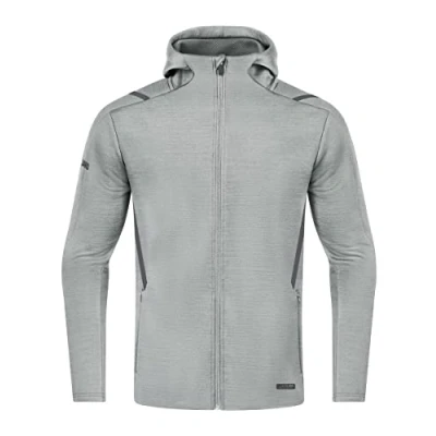 Afbeelding van Vrijetijdsvest met kap Challenge Lichtgrijs gemel./anthra light / 152