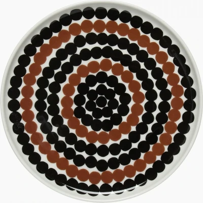 Afbeelding van Marimekko Siirtolapuutarha Bord 20cm Multicolor Gestipt