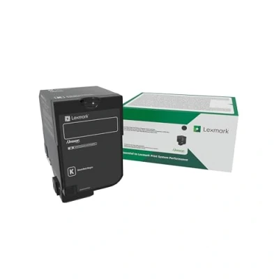 Afbeelding van Lexmark 74C2HK0 Toner Zwart Hoge capaciteit