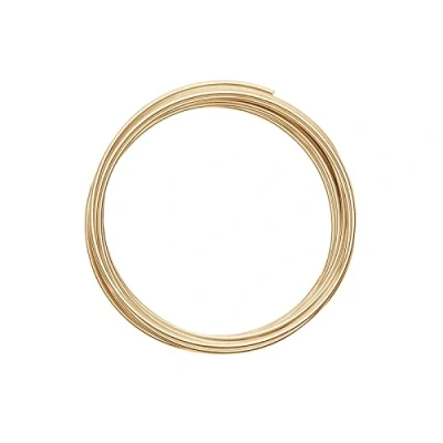 Afbeelding van Vaessen Creative Aluminiumdraad, lichtgoud, 10 m x 2 mm, zacht, voor knutselen, kralen en sieraden