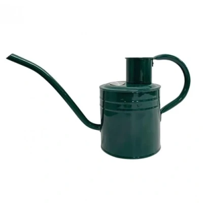 Afbeelding van Kent &amp; Stowe Gieter voor binnen van roestbestendig verzinkt staal met handvat en lange schenktuit, 1 liter, bosgroen, klassiek tuingereedschap het hele jaar door