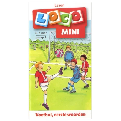 Afbeelding van Loco mini Lezen voetbal, eesrte woorden 6 7 jaar groep 3