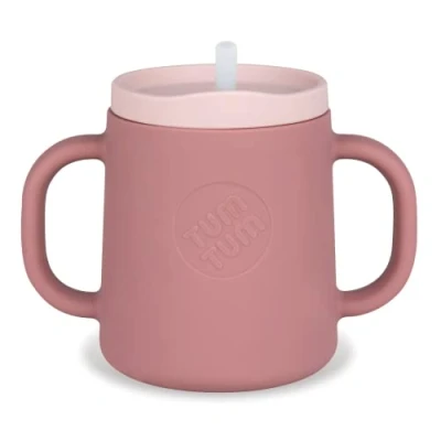 Afbeelding van TUM Voedingsdeskundige drinkbeker voor baby&#039;s, 250 ml, roze