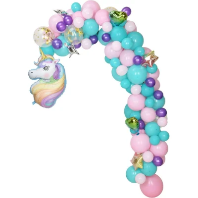 Afbeelding van Jeu de nœuds pour ballons Rose Gold 120 pièces
