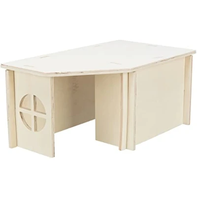 Afbeelding van TRIXIE Knaagdierenhuis Holm 42x18x26 cm hout