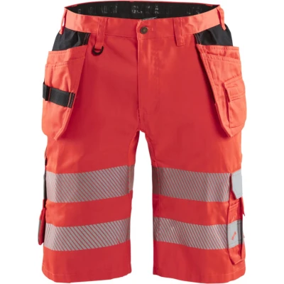 Afbeelding van Blaklader Short met stretch High Vis 1586 1811 Rood