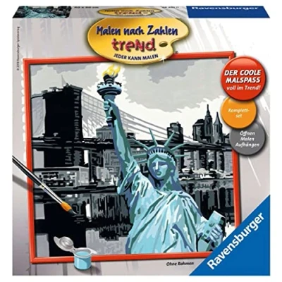 Afbeelding van Ravensburger schilderen op nummer New York City Hobbypakket