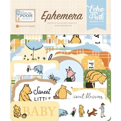 Afbeelding van Echo Park Winnie The Pooh Baby Ephemera (WPB442024)
