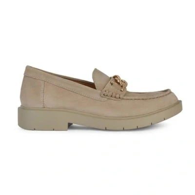 Afbeelding van Geox Spherica Instappers, Dames, Maat: 40, Sand Veloursleer