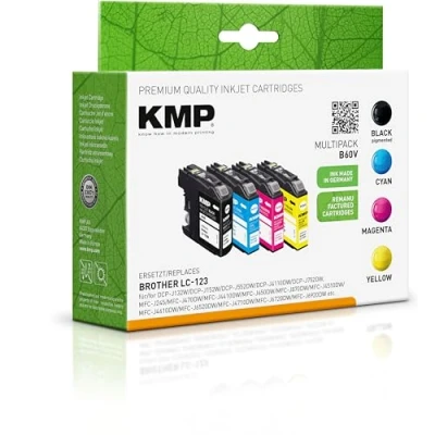 Afbeelding van KMP, Inkt, Multipack (M, BK, Y, C)