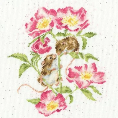 Afbeelding van Borduurpakket Little Whispers Bothy Threads