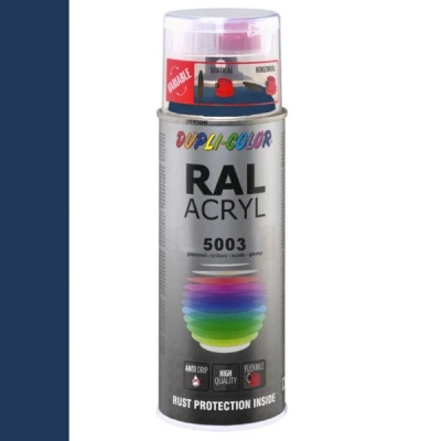 Afbeelding van Dupli Color Ral Acryl 5003 Saffierblauw Hoogglans 400 ml