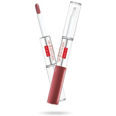 Afbeelding van Pupa Milano Made To Last Lip Duo Liquid Colour Nude Set 8ml Haibu by Kapperskorting.com