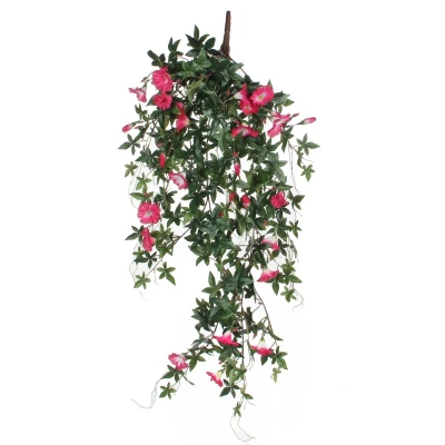 Afbeelding van Mica Decorations petunia hangend fuchsia maat in cm: 80 x 20 15