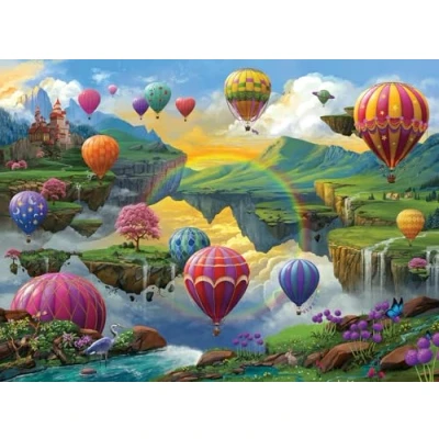 Afbeelding van Air Balloon Valley 500 Piece Puzzle
