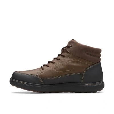 Afbeelding van Clarks Veterboot Mapstone Lace hiGTX Donkerbruin Wlined