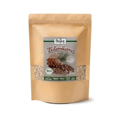 Afbeelding van Biojoy Biologische ceder pijnboompitten (1 kg), rauw en heel (Pinus sibirica)