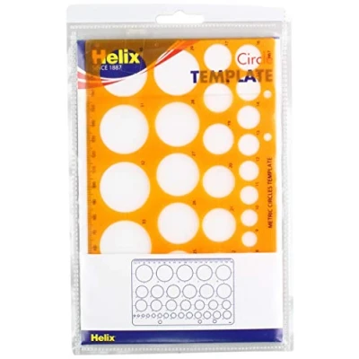 Image de Helix Circle Stencil Template H67010