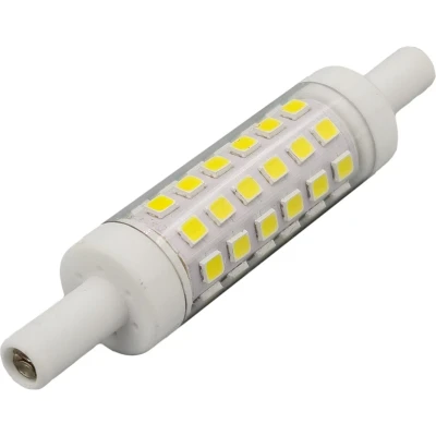 Afbeelding van R7s staaflamp 78x15mm LED 5W=42W halogeenlamp 500 Lumen daglichtwit 6500K