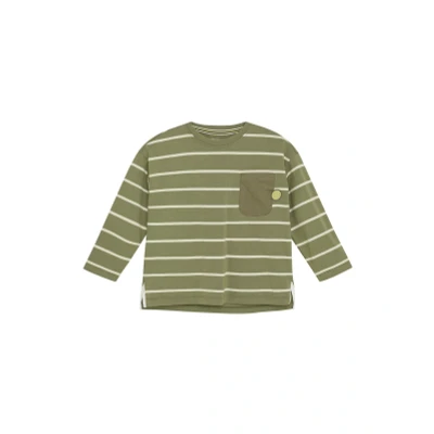 Afbeelding van Noppies T shirt Reidsville Dried Herb Maat 92