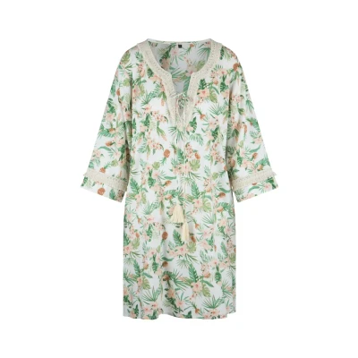 Afbeelding van Lingadore Strandaccessoire, Dames, Maat: 36, Botanic druck