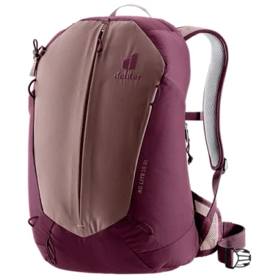 Afbeelding van Deuter Ac Lite 15 Sl Wandelrugzak voor dames (1 stuk), Ashrose zwarte bes, Minimalistisch