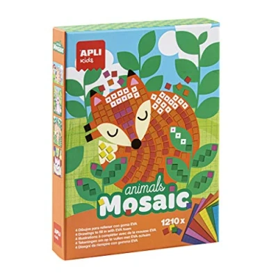 Afbeelding van Apli Kids Eva Foam Mozaïek Dieren