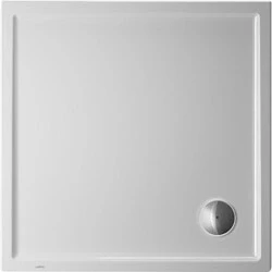 Afbeelding van Duravit Starck Slimline douchebak acryl vierkant 90x90x4.5cm wit