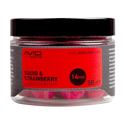 Afbeelding van Avid Squid &amp; Strawberry Pop ups 14mm (50g)