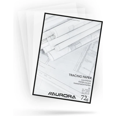 Afbeelding van Aurora Overtrekpapier Kalkpapier A4 72g 20 vel
