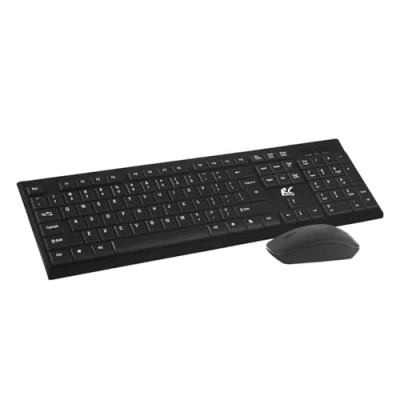 Afbeelding van NanoRS RS580 Set van toetsenbord met muis Draadloos + COMBO Ideal voor gamers en dagelijks gebruik zwart