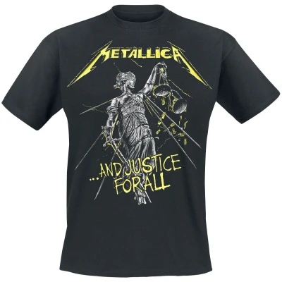 Afbeelding van Metallica And Justice For All Tracks Heren T shirt XL Zwart