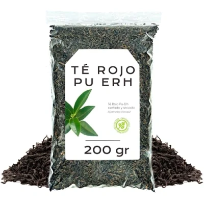 Afbeelding van The Rouge pu Erh 200 g losse thee natuurlijke eigenschappen (200 g, rode erh)