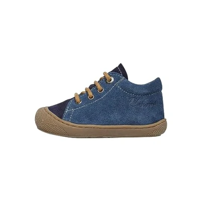 Afbeelding van Naturino Cocoon Kinderschoenen, eerste stappers, suède, Donkerblauw