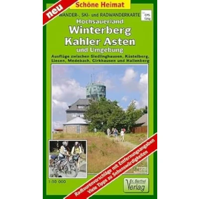 Afbeelding van Wander , Ski und Radwanderkarte Hochsauerland, Winterberg, Kahler Asten Umgebung 1:30 000