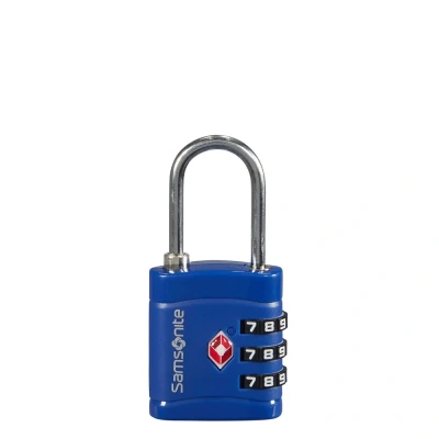 Afbeelding van Samsonite Accessoires Combilock 3 Dial TSA Light midnight blue