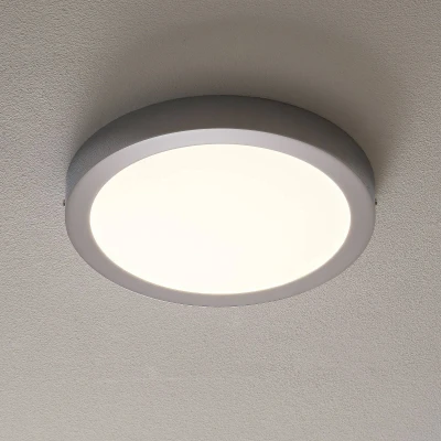 Afbeelding van EGLO connect Fueva C plafondlamp rond 30 cm chroom