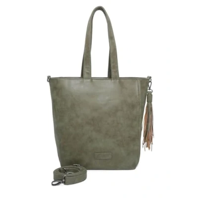 Afbeelding van Fritzi aus Preußen Schoudertas Vintage Fritzi34 Shopper Jungle Groene
