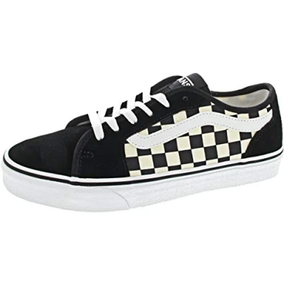 Afbeelding van Vans Mn Filmore Decon Sneaker voor heren, Multicolour Dambord Zwart Wit 5gx, 46 EU